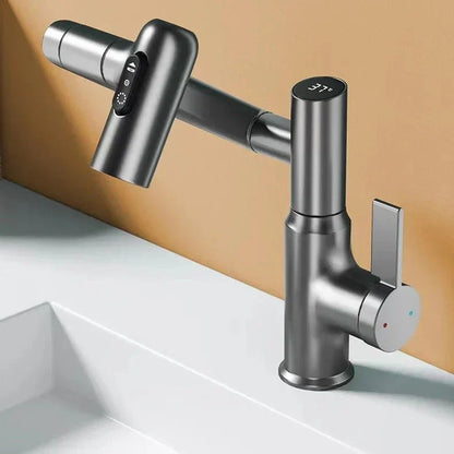 360° Smart Faucet with LED Temperature Display