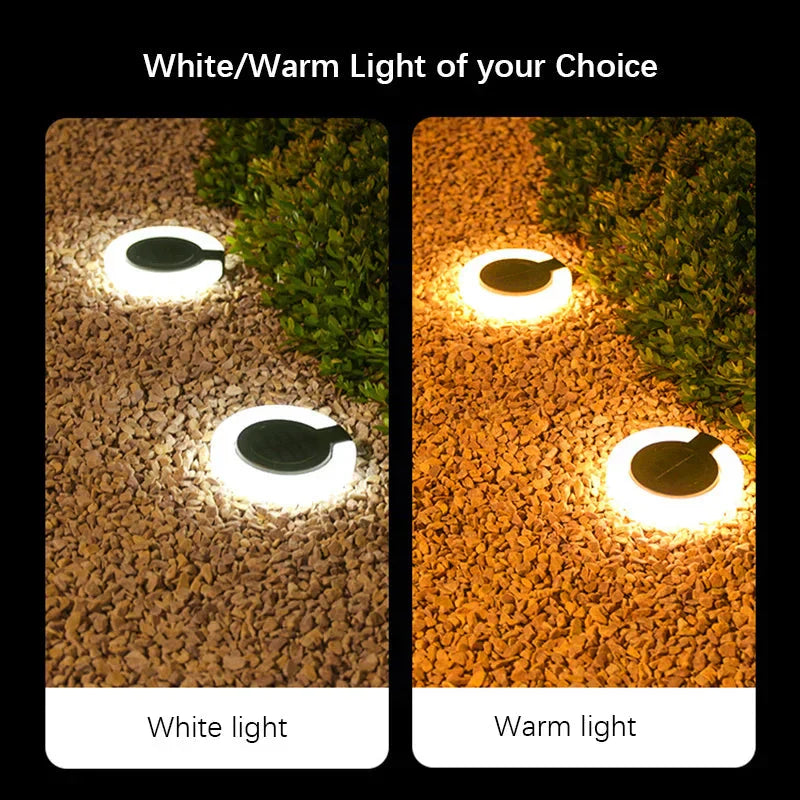 360 Swiveling Solar Ground Light (IP65 Waterproof)