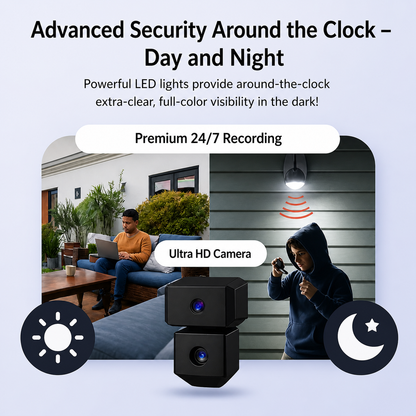4K Wireless Security Camera with Night Vision