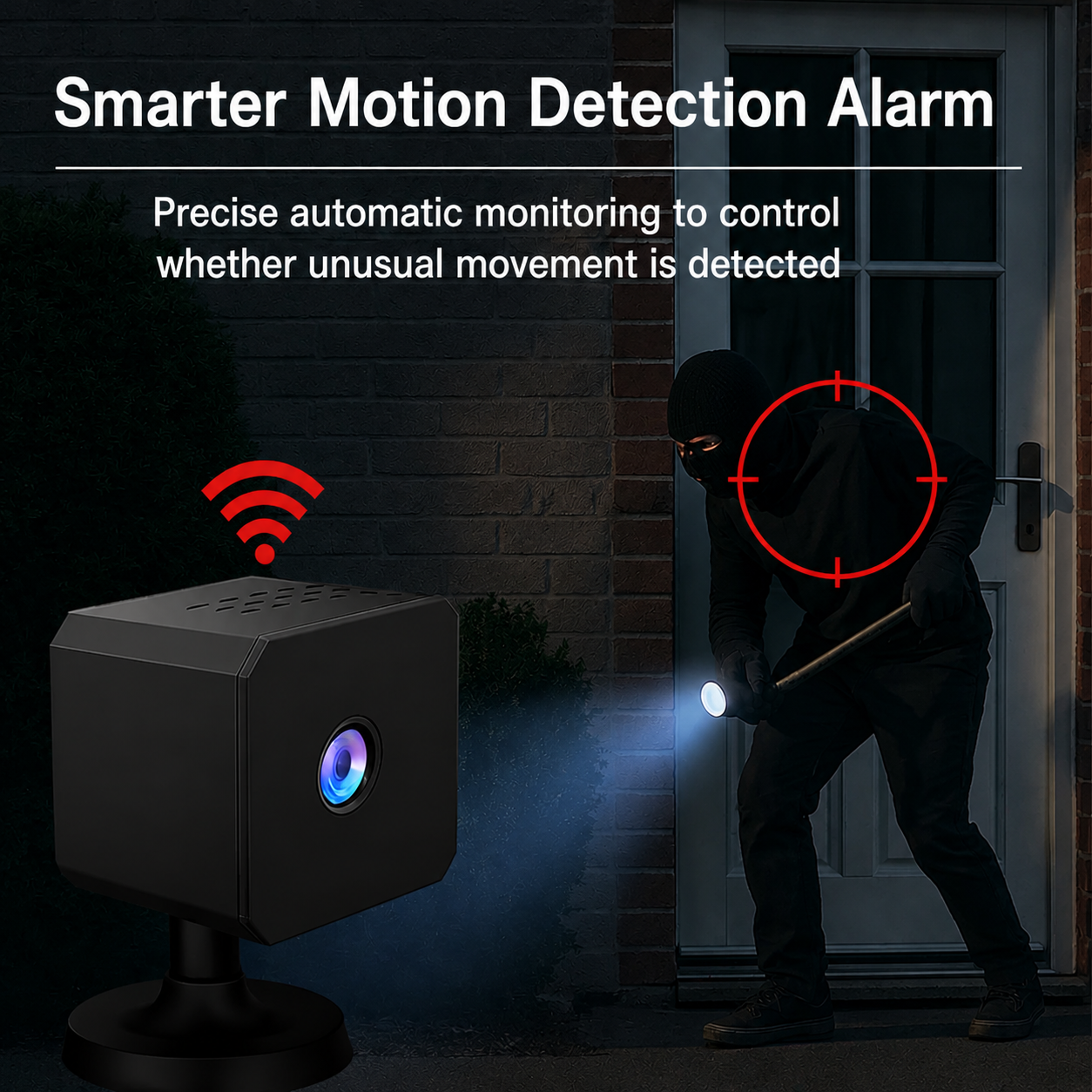 4K Wireless Security Camera with Night Vision