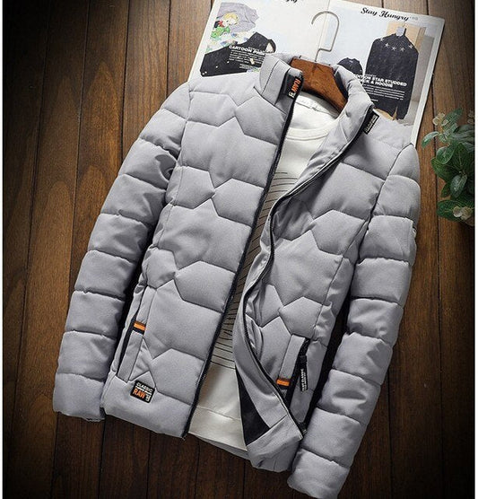 Thick Padded Down Coat - Warm Winter Jacket