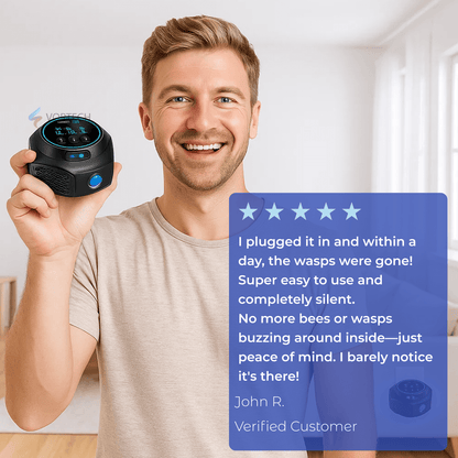 360 Ultrasonic Insect Deterrent for Bees and Wasps