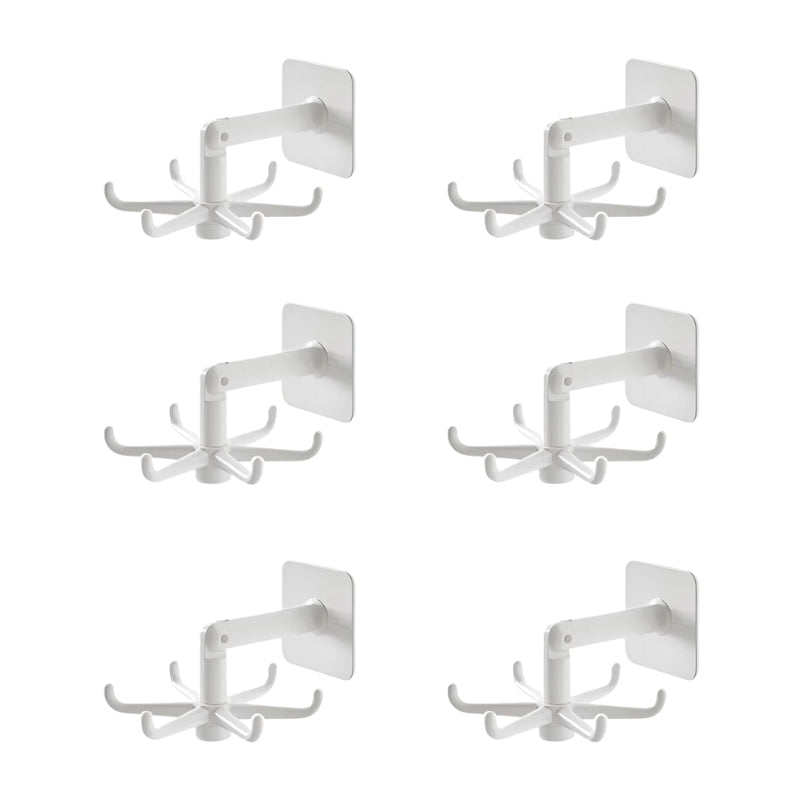 360 Rotating Hook Rack - Drill-Free Twist Organizer