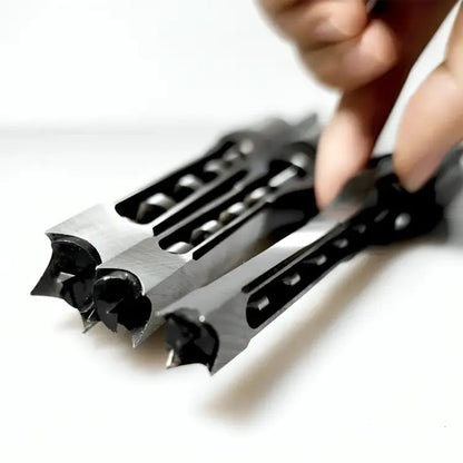 4-Piece Square Tenon Drill Bit Set for Woodworking
