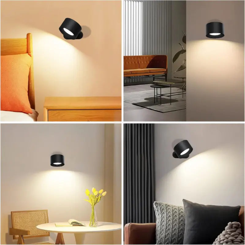 360 Swivel Rechargeable LED Wall Light with Touch