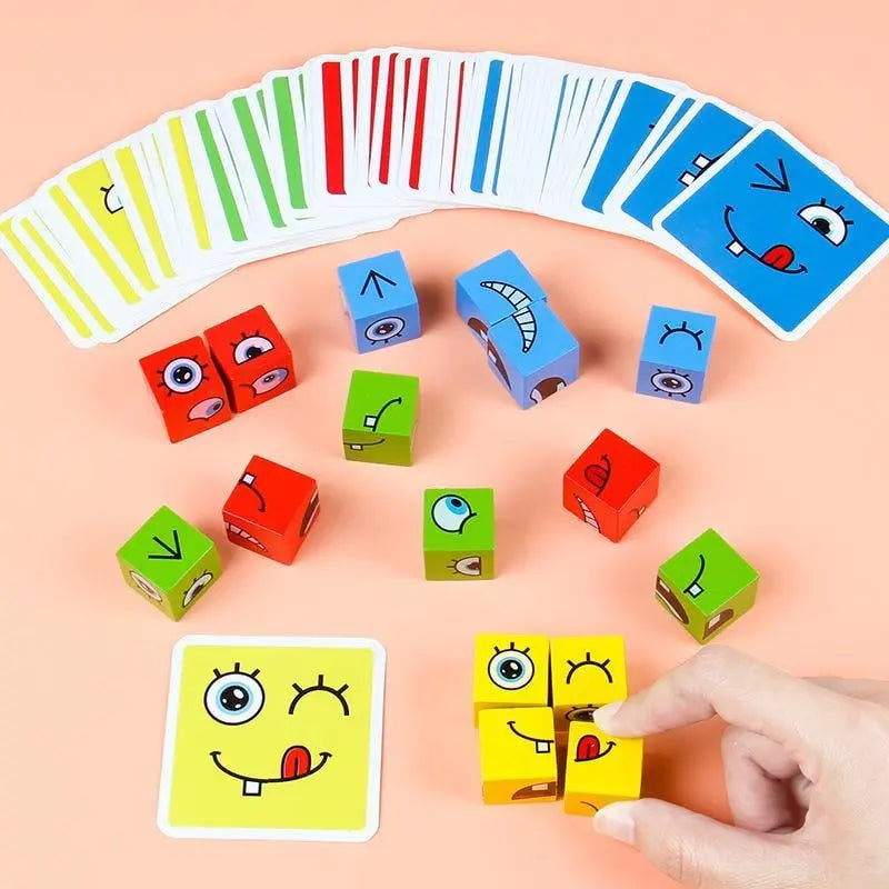3D Facial Puzzle - Interactive Learning Toy