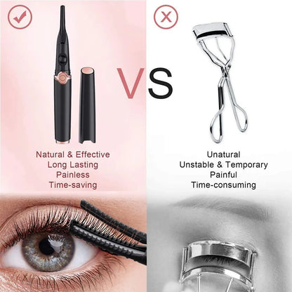 Electric Heated Eyelash Curler with 3 Settings