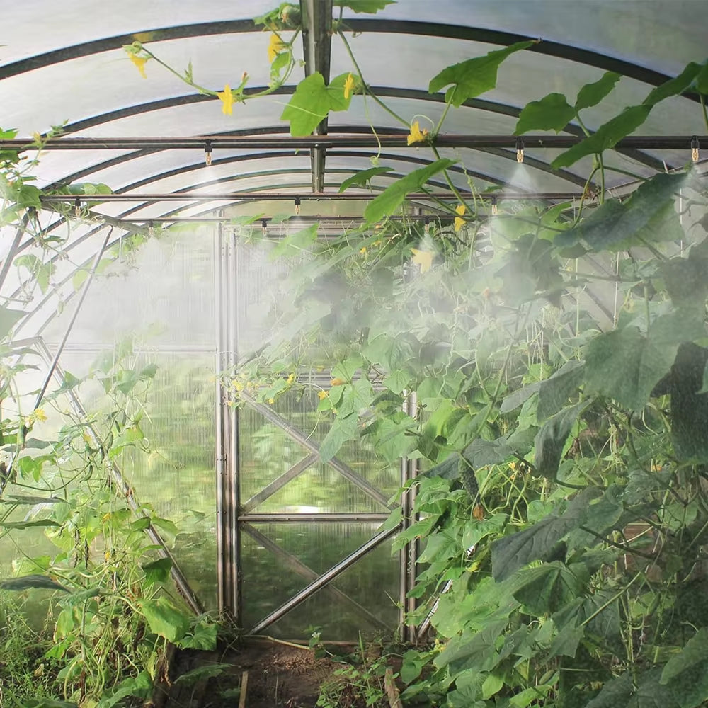 20m Garden Misting System with 20 Brass Jets