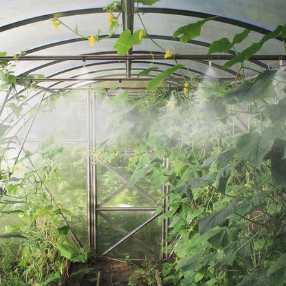 20m Garden Misting System with 20 Brass Jets