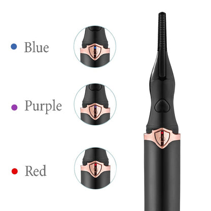 Electric Heated Eyelash Curler with 3 Settings