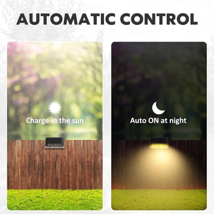 4-Piece Solar Patio Lights - Weatherproof Outdoor Set