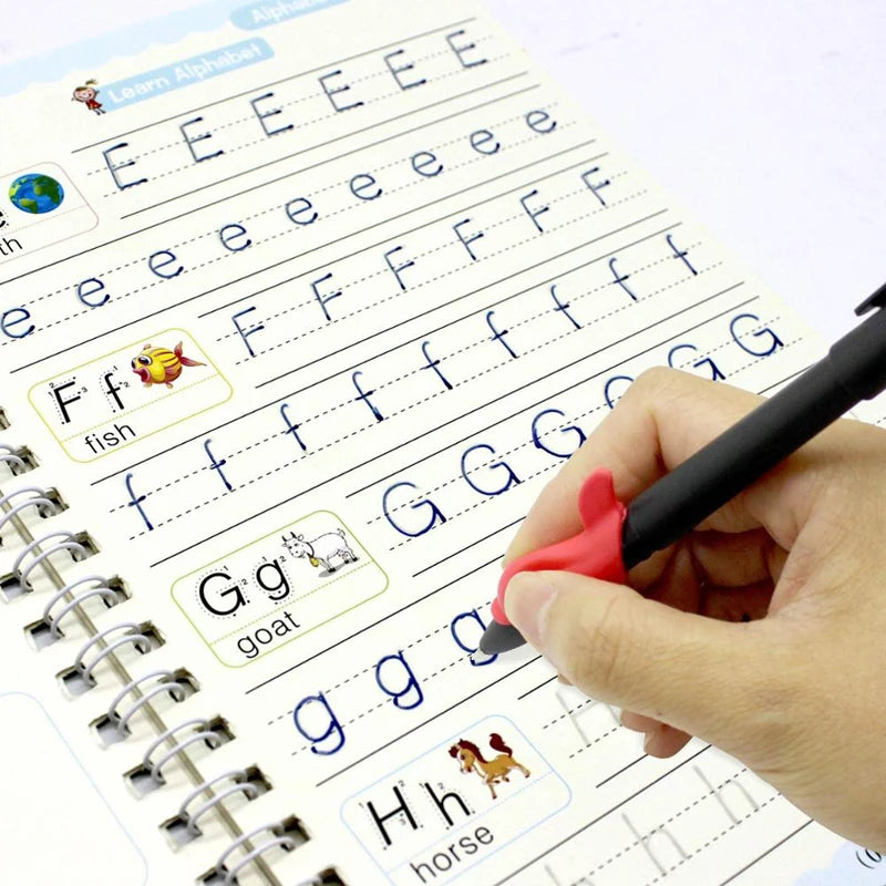 4-in-1 Kids Handwriting Practice Kit - Magic Ink
