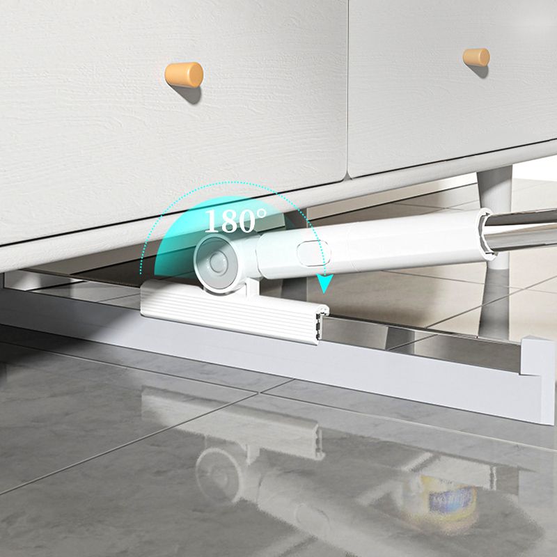 3-in-1 Silicone Floor Squeegee with Telescopic Handle