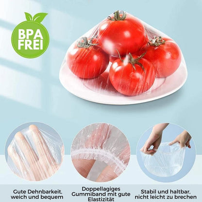 Reusable Food Storage Bags - 100 Pack Eco-Friendly