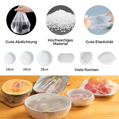 Reusable Food Storage Bags - 100 Pack Eco-Friendly