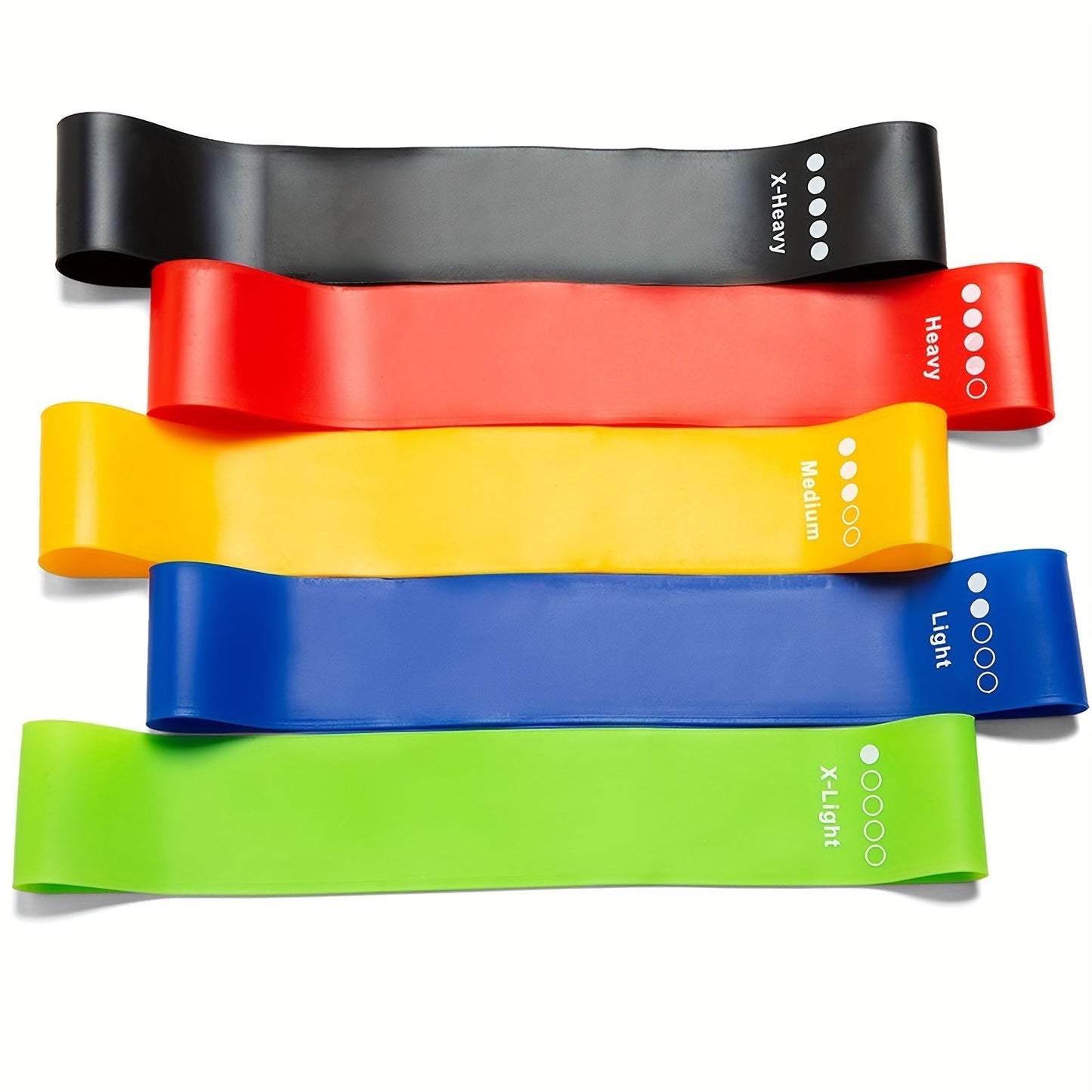 5-Piece Resistance Band Set for Home Workouts