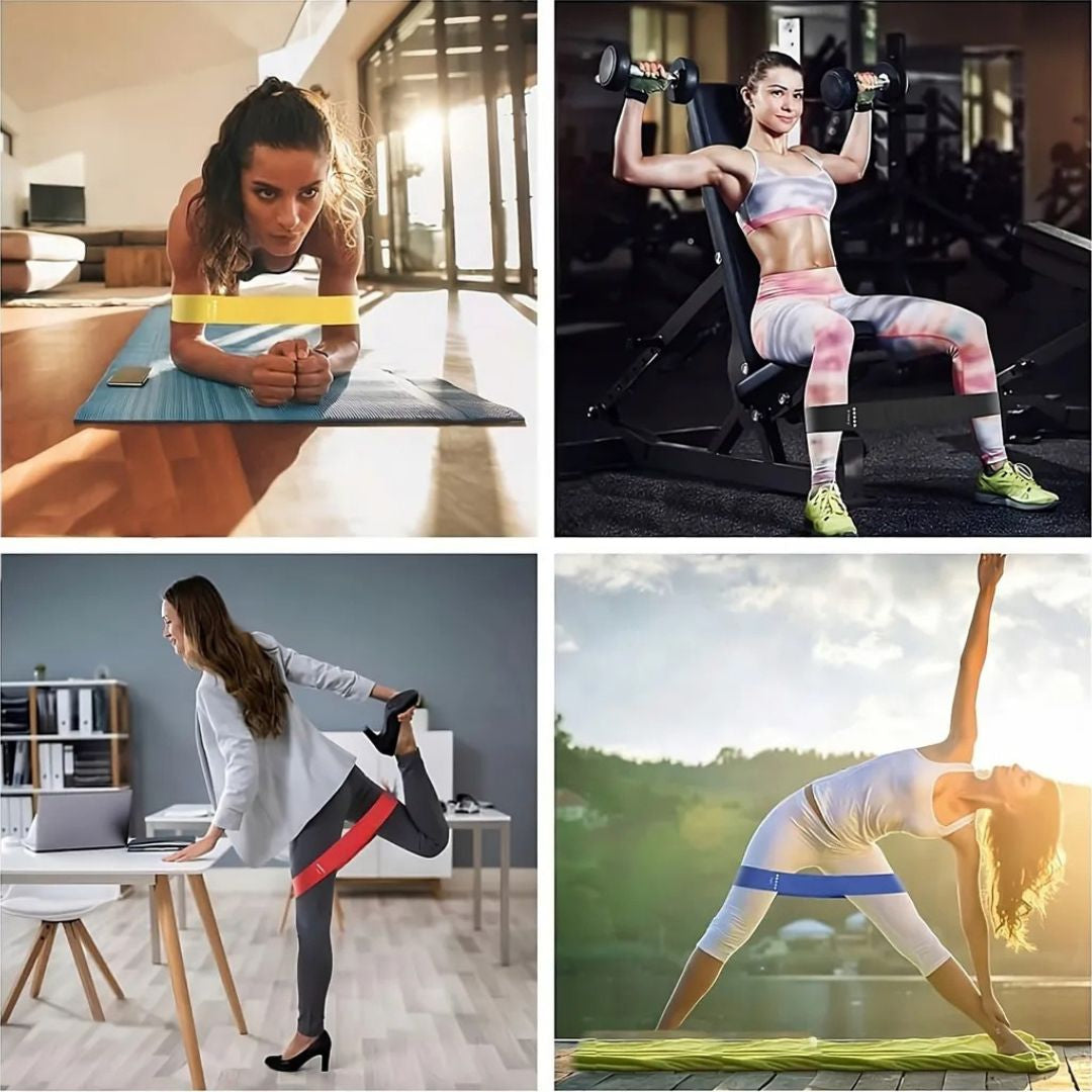 5-Piece Resistance Band Set for Home Workouts