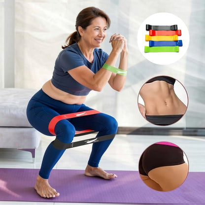 5-Piece Resistance Band Set for Home Workouts
