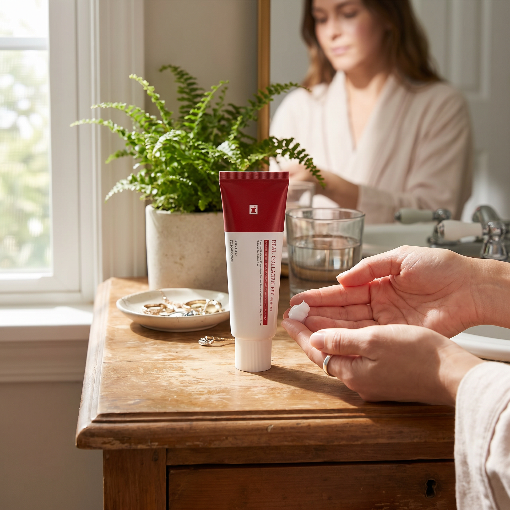 1+1 FREE | Collagen Mask for Hydrated, Radiant Skin and Youthful Glow - lifestyle