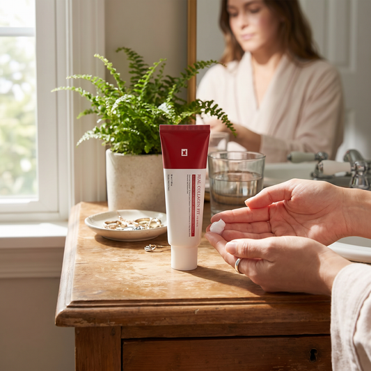 1+1 FREE | Collagen Mask for Hydrated, Radiant Skin and Youthful Glow - lifestyle