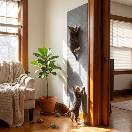 1+1 FREE | Cat Claw Catcher Satisfies Your Cat's Natural Scratching Instinct - lifestyle