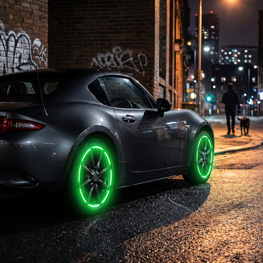 10 + 10 FREE TODAY | RimGlow | Illuminate Your Night Rides! - lifestyle