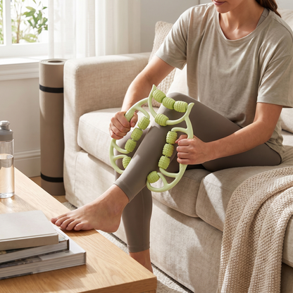 12-Point Compression Leg Massage Device - lifestyle