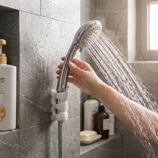 2+2 FREE | Shower Holder for Complete Control During Family Moments - lifestyle