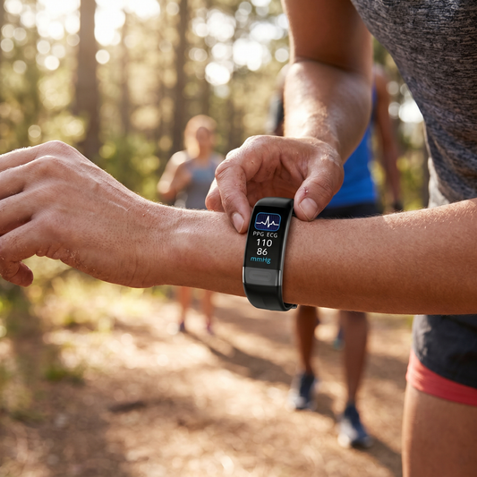 24-Hour Monitoring Health Tracker P11 with ECG & PPG | Sleep Monitor - lifestyle