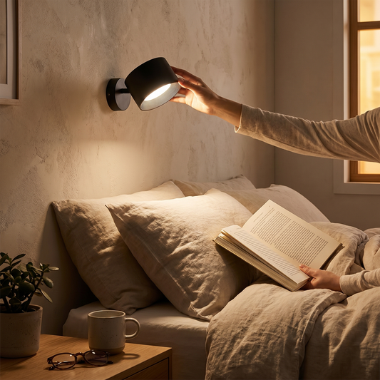 360° Swivel Rechargeable LED Wall Light – Touch Control, Wireless - lifestyle