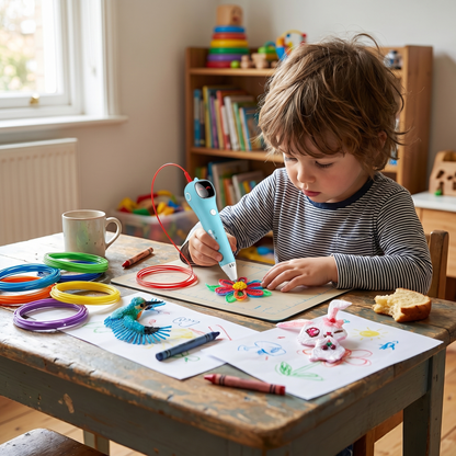 3D Printing Pen for Creative Sketching and Design - lifestyle