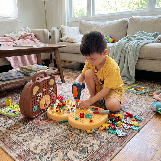 3D Electric Drill Set for Kids - lifestyle