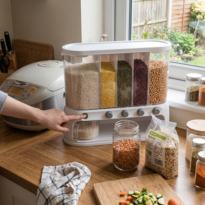 5-Compartment Food Organizer - Smart Storage Solution - lifestyle
