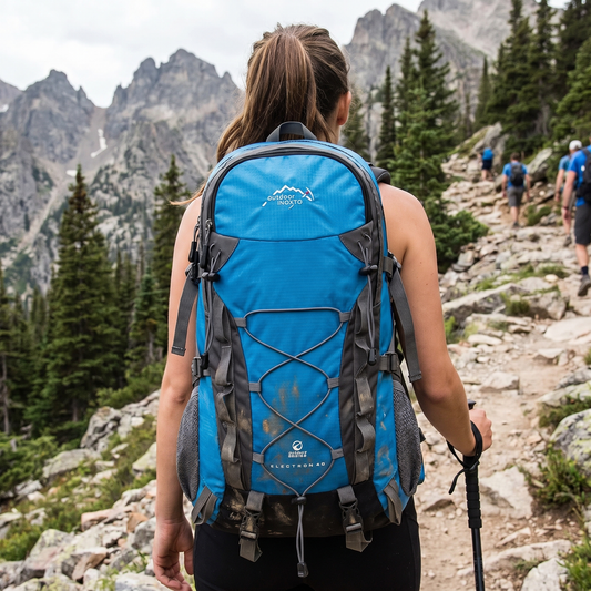 40L Adventure Ready Backpack for Hiking and Travel - lifestyle