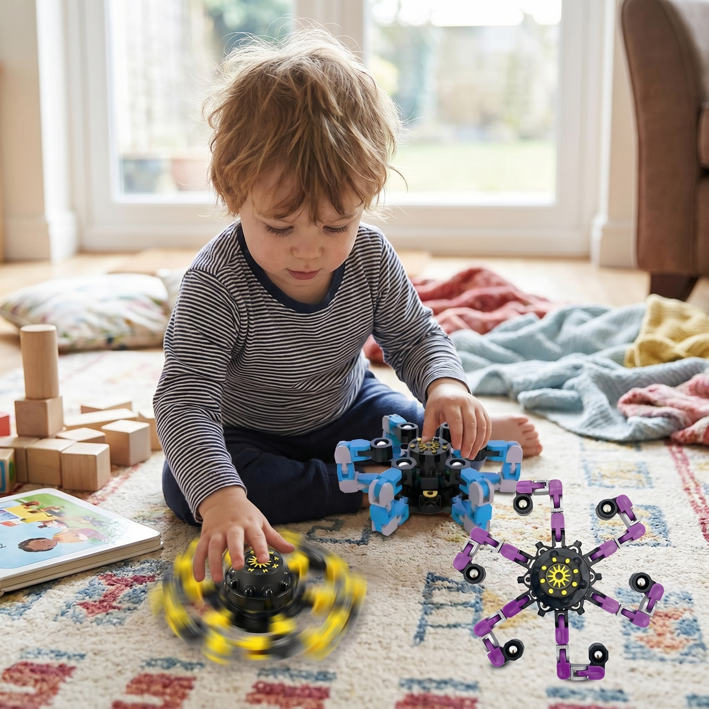 4 + 4 FREE TODAY | Spin Toy | Keeps Your Hands Engaged and Calms Your Mind! - lifestyle