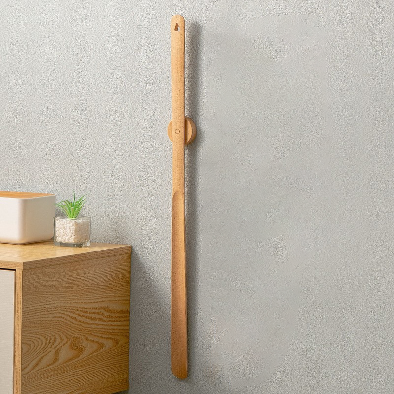 50cm Wooden Shoe Horn with Magnetic Tip