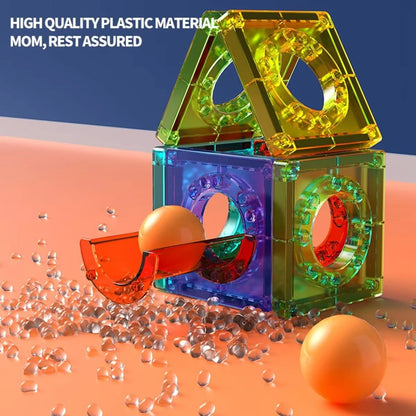 3D Magnetic Construction Set for Kids