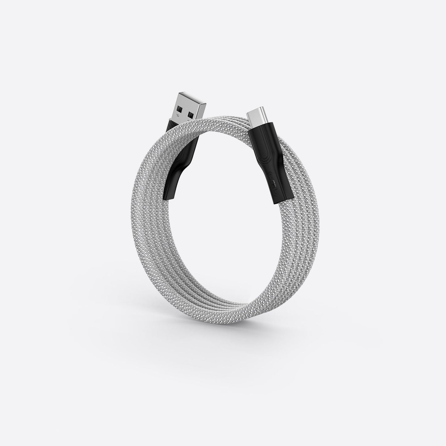 100W Magnetic Spiral Fast Charging Cable