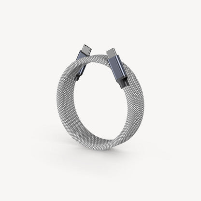 100W Magnetic Spiral Fast Charging Cable