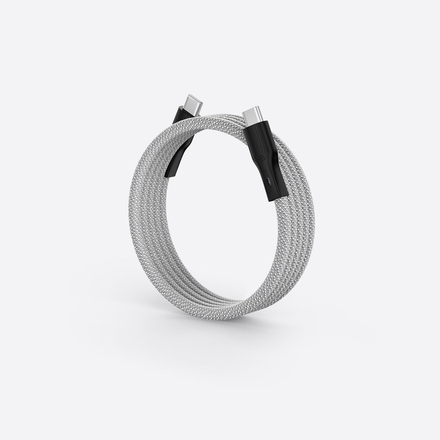 100W Magnetic Spiral Fast Charging Cable