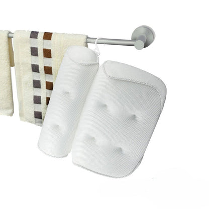 3D Mesh Bath Pillow - Ergonomic Neck Support