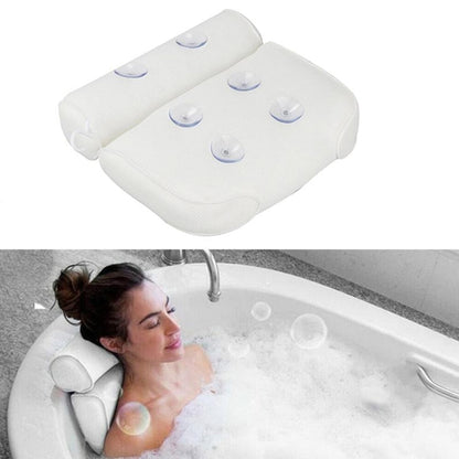 3D Mesh Bath Pillow - Ergonomic Neck Support