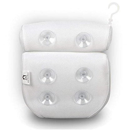 3D Mesh Bath Pillow - Ergonomic Neck Support