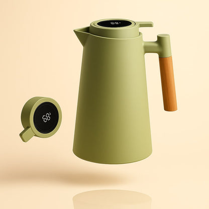 1L Insulated Flask with Digital Temperature Display